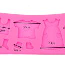 Form of silicone children&#39;s clothing