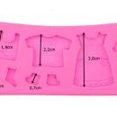 Form of silicone children&#39;s clothing