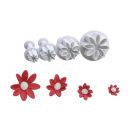 Blumenausstecher Mini Daisy 4er Set