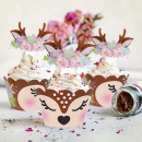 Zápichy a okraje muffinů Bambi 8 ks