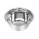 Set of stainless steel bowls 14, 18 and 22 cm