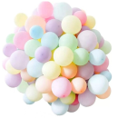 Balloons pastel mix 50 pcs