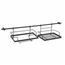 Kitchen shelf with accessories