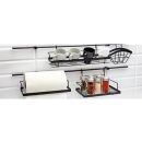 Kitchen shelf with accessories