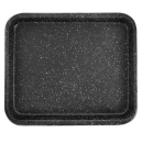 Enamelled sheet with non-stick surface 29.5x26x4.5 cm
