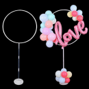 Stand for balloons in the shape of a circle