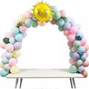 Arched balloon garland frame with table attachment
