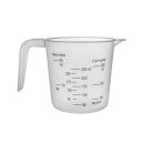 Plastic measuring cup 0.25 l