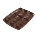 Mold silicone bunny 6 pcs