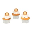 Gold chocolate balls 8 pcs