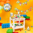 Balloon Happy Birthday cubes 45 cm