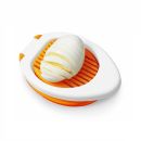 Krájač na vajíčka biely-oranžový