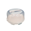 Round cake tin with lid 33 cm