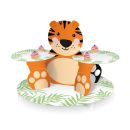 Muffin stand paper tiger / panda