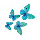 Blue butterflies 8 pcs