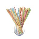 Colored plastic straws 50 pcs