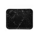 Tray Marble black melamine 33 x 43 cm