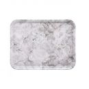 Tray Marble white melamine 33 x 43 cm