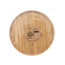 Bamboo serving tray 26.5 cm