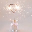 Heart sparkler 2 pcs