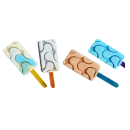 Form for popsicles - waves 4 pcs