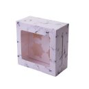 Marble box for 4 muffins
