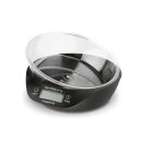 Váha kuchyňská s miskou černá do 5 kg