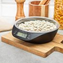 Váha kuchyňská s miskou černá do 5 kg