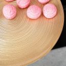 Tortatartó arany üvegláb