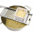Strainer / grater for gnocchi, stainless steel