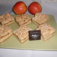 Gluténmentes reszelt alma vagy sajttorta