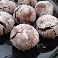 Bezlepkové čokoládové crinkles