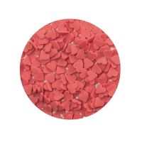 Sprinkle red hearts 40g