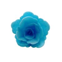 Waffelrose Chinesisch klein blau