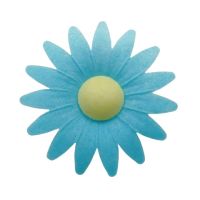 Wafer daisy blue