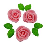 Rosen großes Set rosa 9-tlg