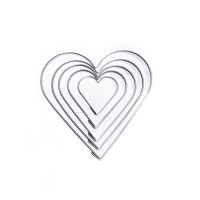 Heart cutter 5 pcs