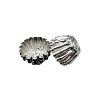 Metal tartlet molds 3.5 cm