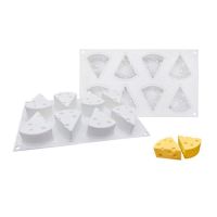 Form silicone cheese triangles