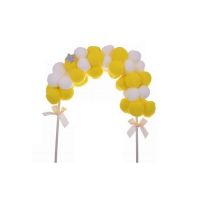 Embossment - balloon arch yellow M