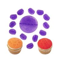 Set for decorating muffins - flower - 12 pcs