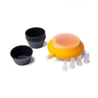 Dough dispenser and muffin molds 6 pcs