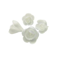 Wafer rose English small white