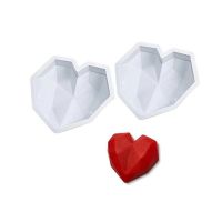 Forma silikon srdce diamant