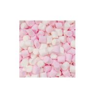 Marshmallow mini bielo-ružové 1 kg