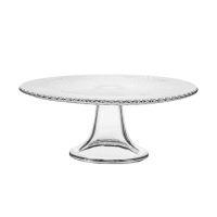 Cake stand glass 28 cm