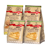 Akcia Bread mix White+Dark+2xRolls