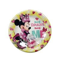 Talíř Minnie papír 19,5 cm 8 ks