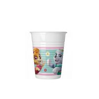 Cup Paw Patrol Skye és Everest műanyag 200 ml 8 db