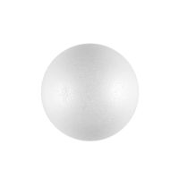 White polystyrene ball dia. 5 cm